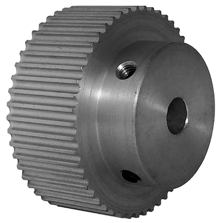 50-3P15-6A4, Timing Pulley, Aluminum, Clear Anodized,